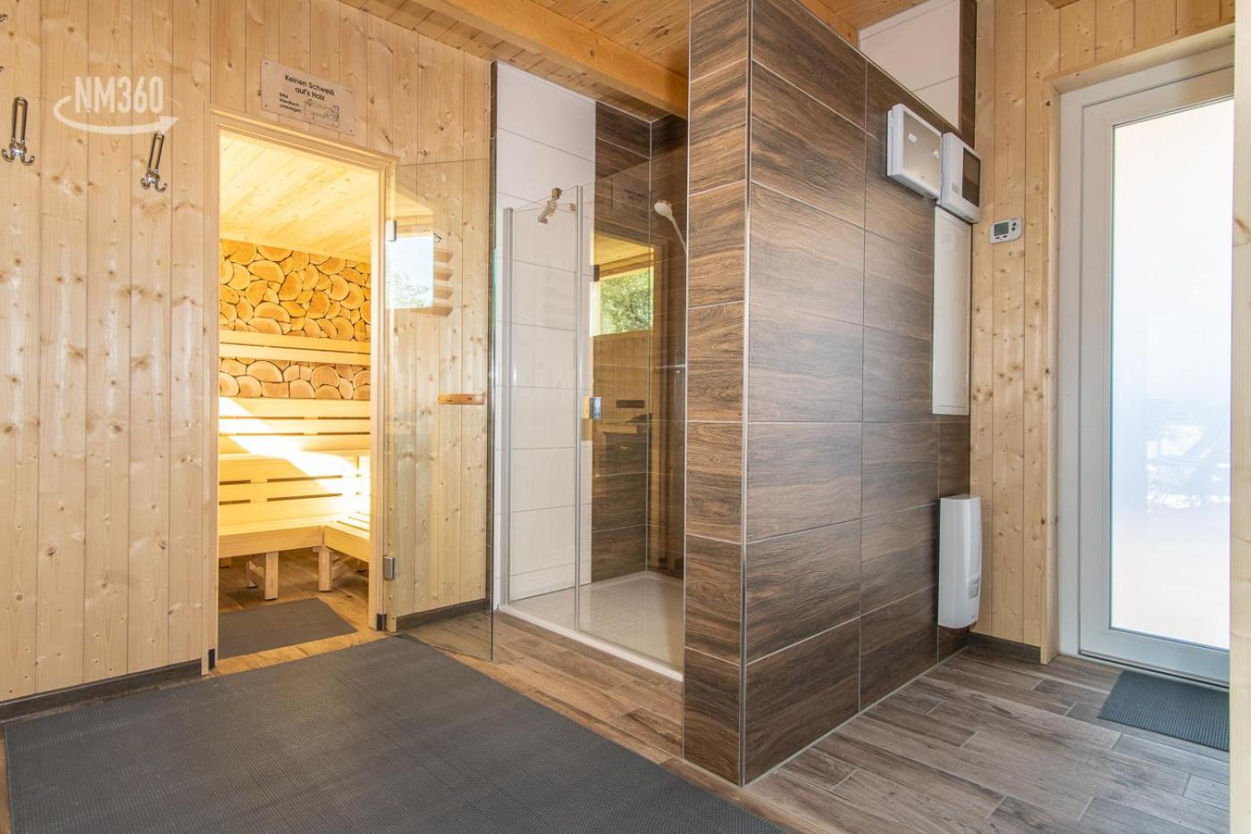 Suite Bragi - Odins Blick Wohnung 15 - Direkt Am Privatstrand, Mit Sauna Und Garten 洛布 外观 照片